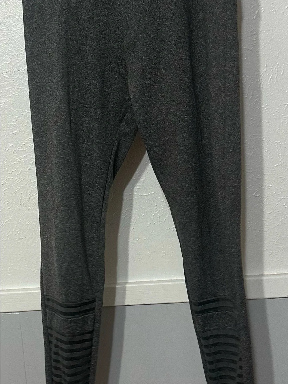 Justice Active Charcoal Gray Leggings